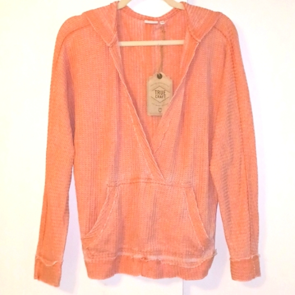 True Craft "So Roadtrip 2" Lisbon Rust Hoodie in Size XS (NWT)